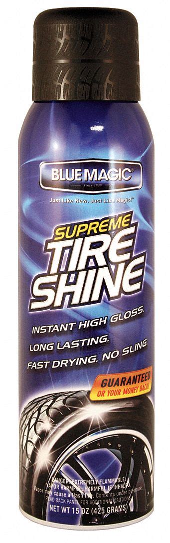 Blue Magic Tire Shine: The Must-Have Product for Car Enthusiasts